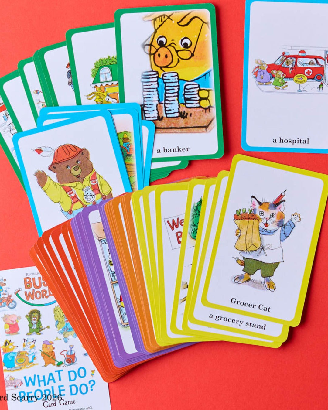 Richard Scarry - Jeu De Cartes What Do People Do
