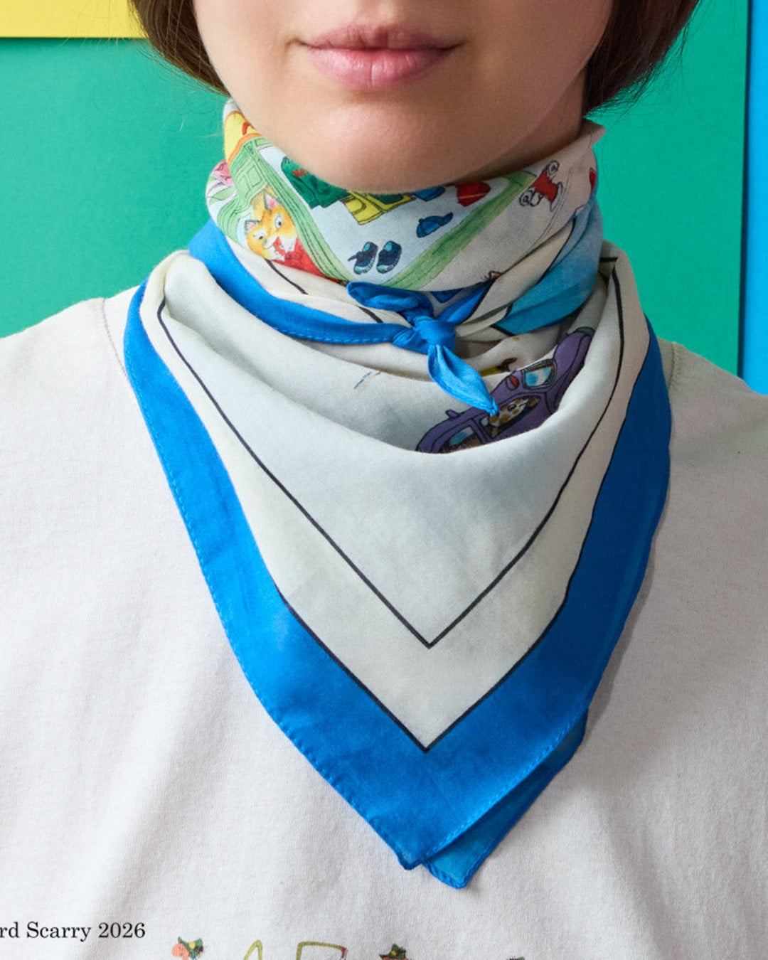 Merci x Richard Scarry - Bandana - Merci Shop