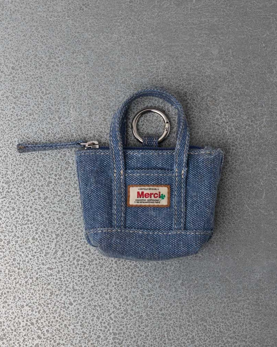 Merci - Candide Charm Coin Purse - Denim