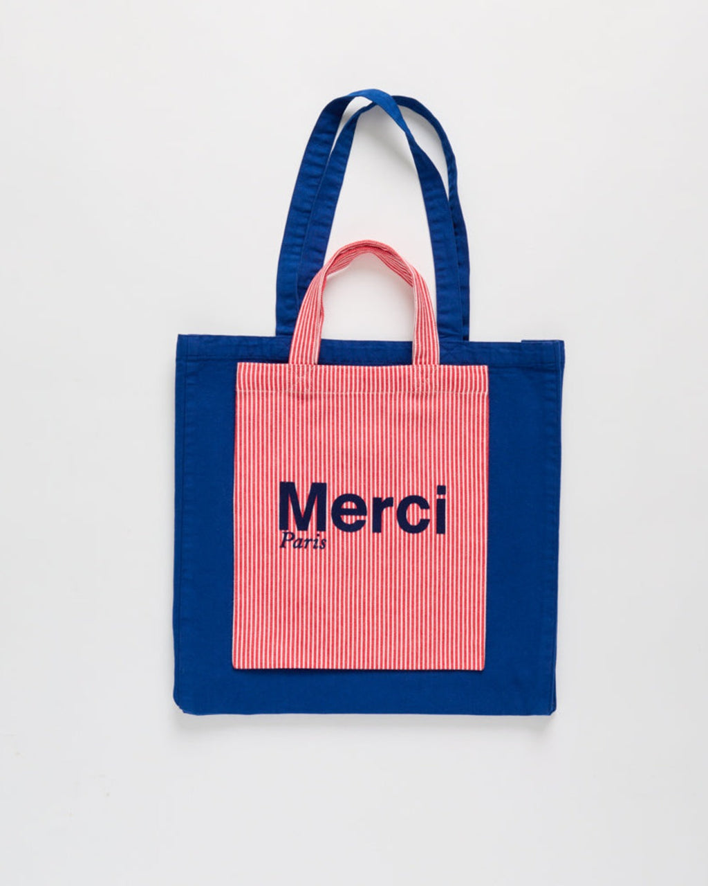 Merci - Hickory Cotton Tote Bag - Red