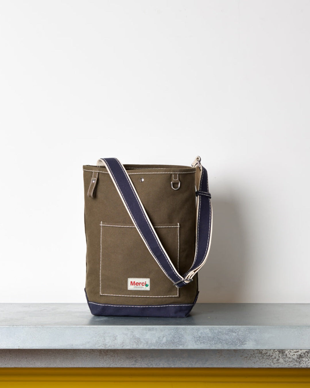 Merci - Sac Hobo - Olive & Marine