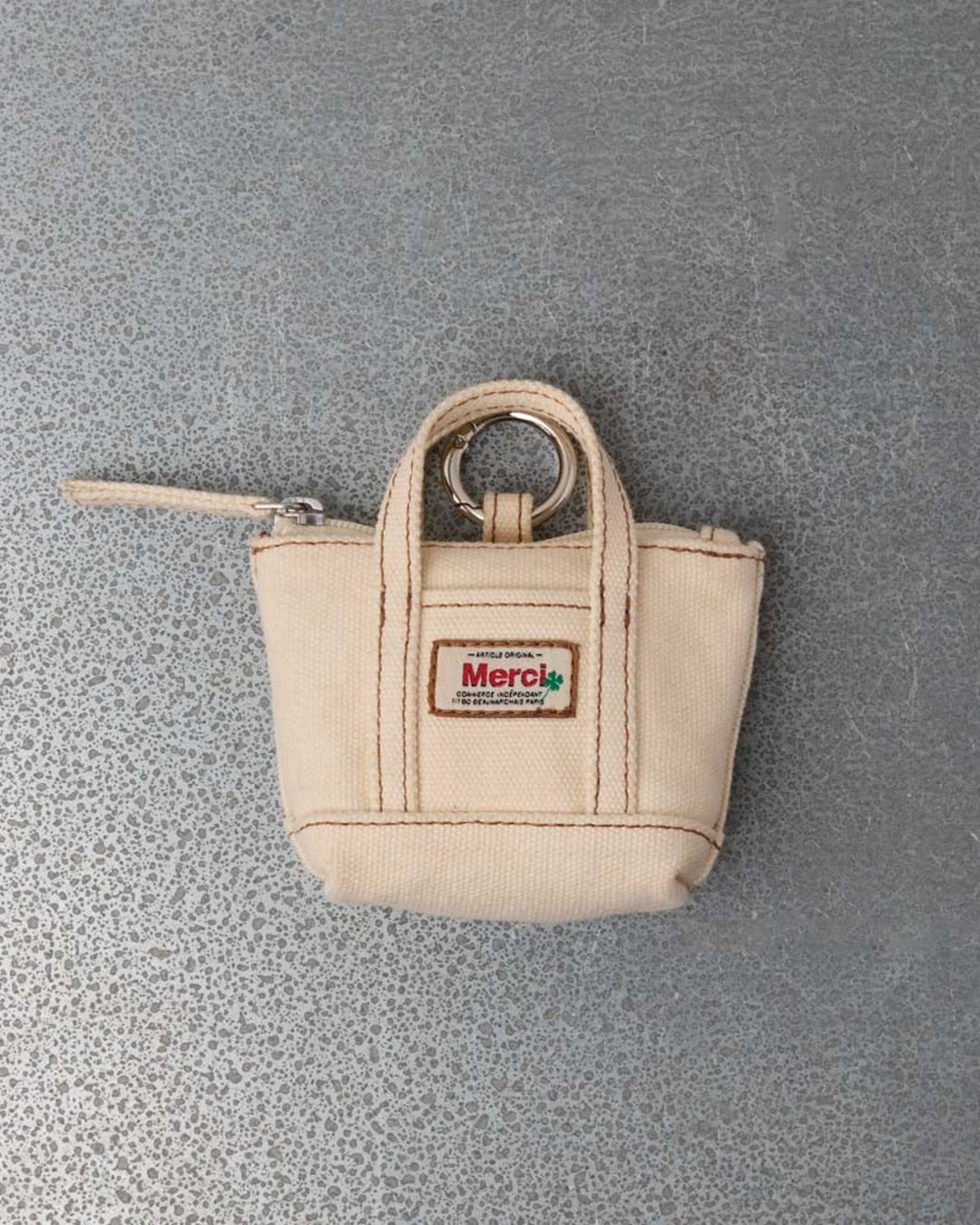 Merci - Candide Charm Coin Purse - Ecru