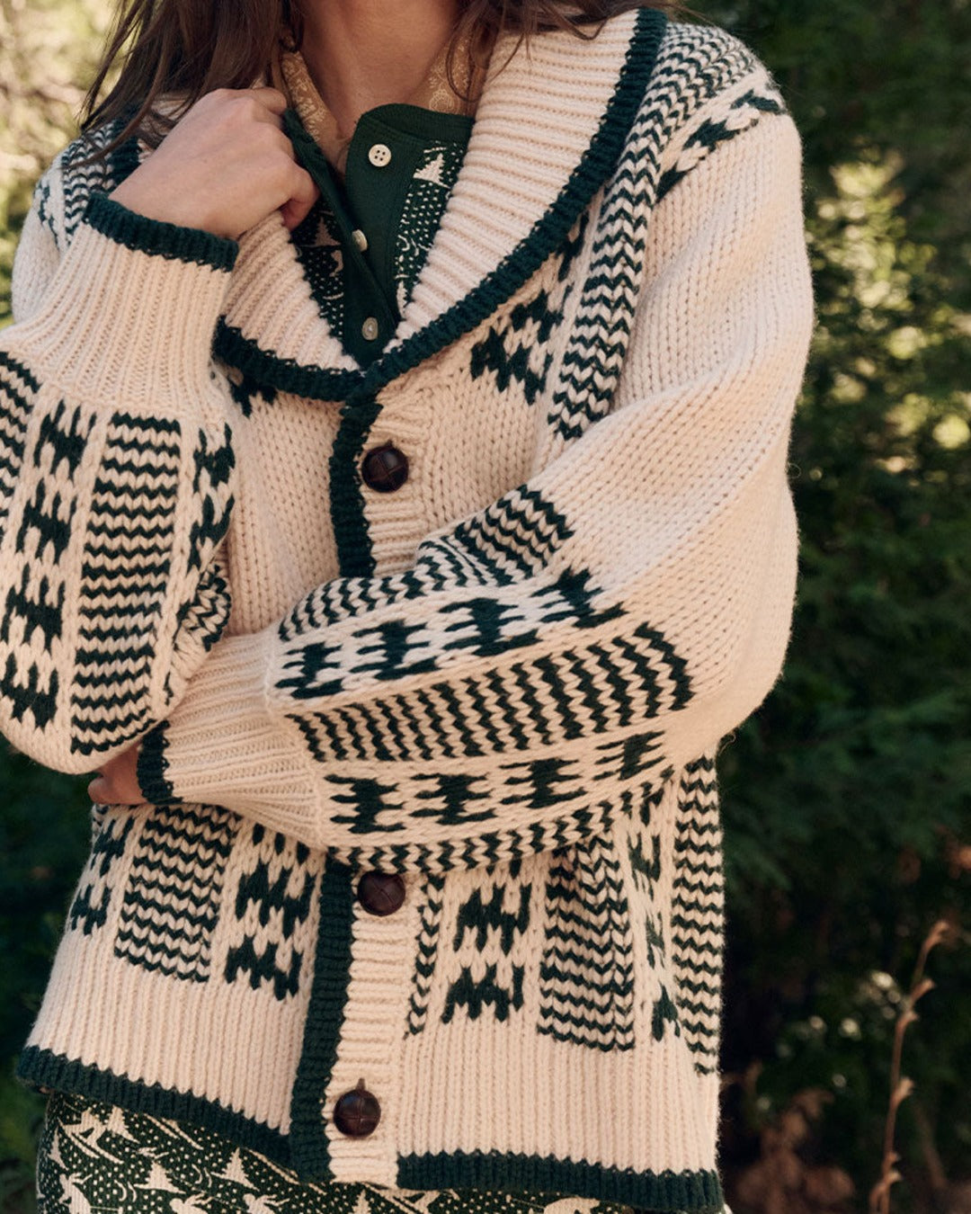 The Great - The Chalet Cardigan - Cream