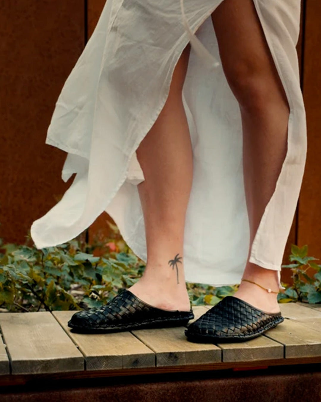 Vibae - Woven Roma Clog - Preto Black