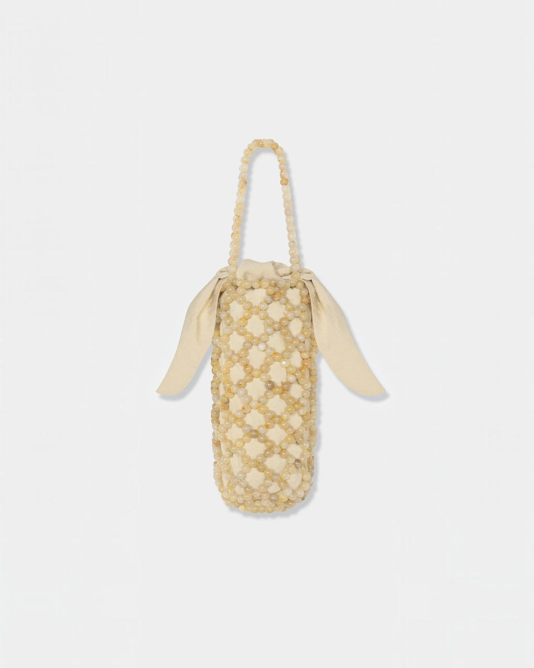 Cordera - Honey Jasper Beaded Bag - Beige