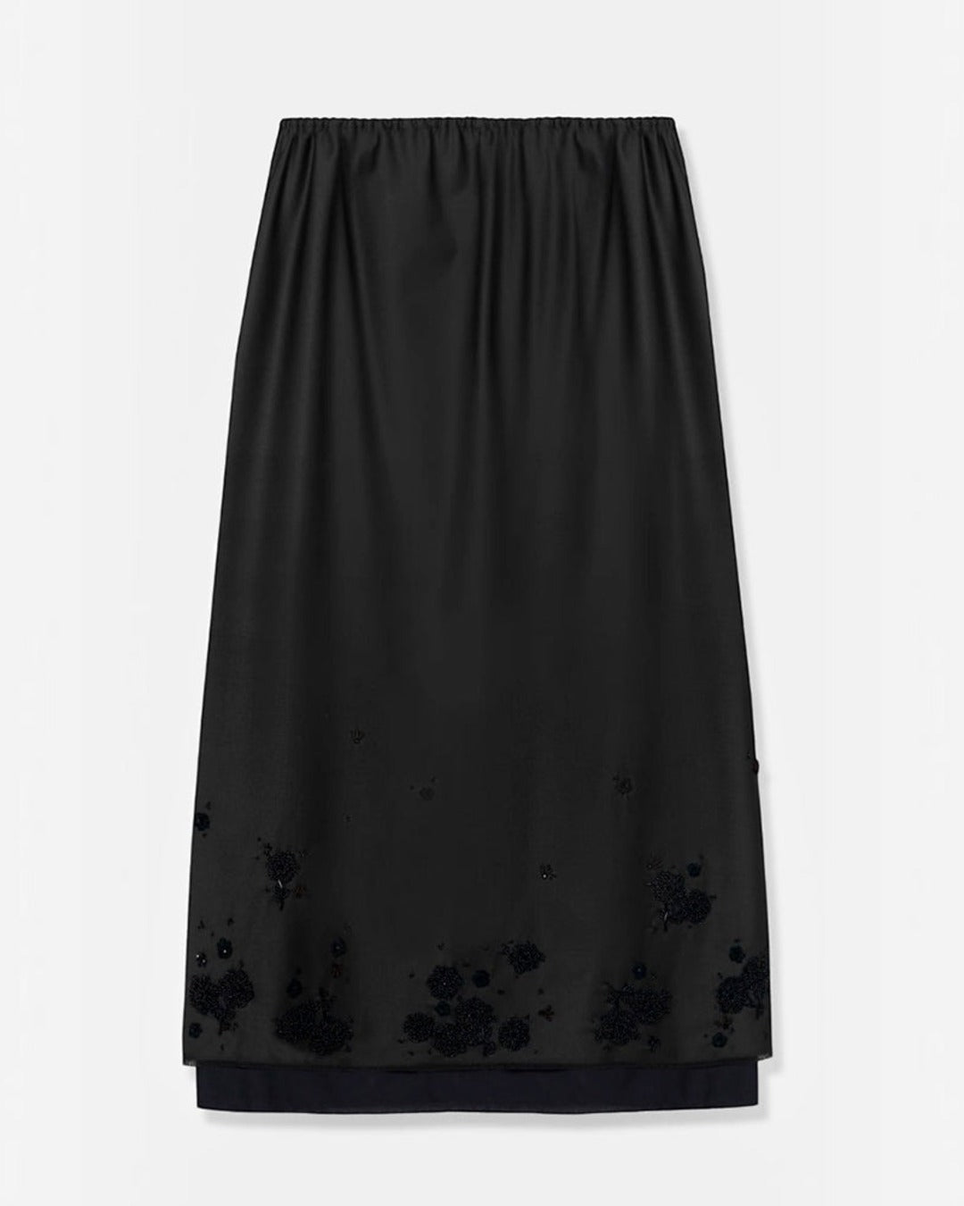 Cordera - Beaded Skirt - Dark Brown