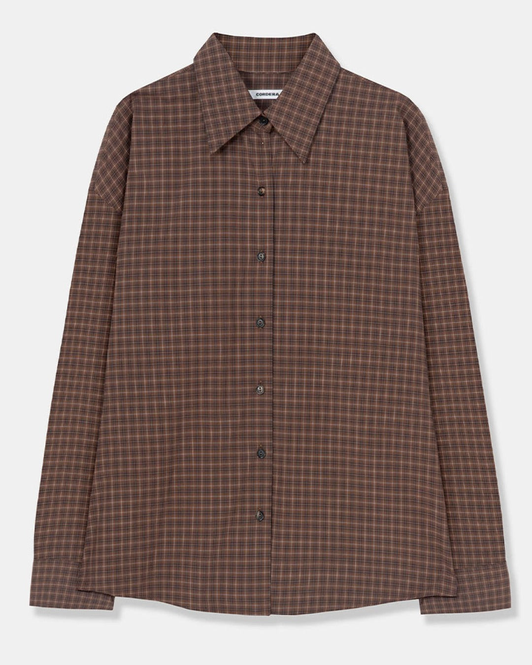 Cordera - Chemise Carreaux - Marron & Marine