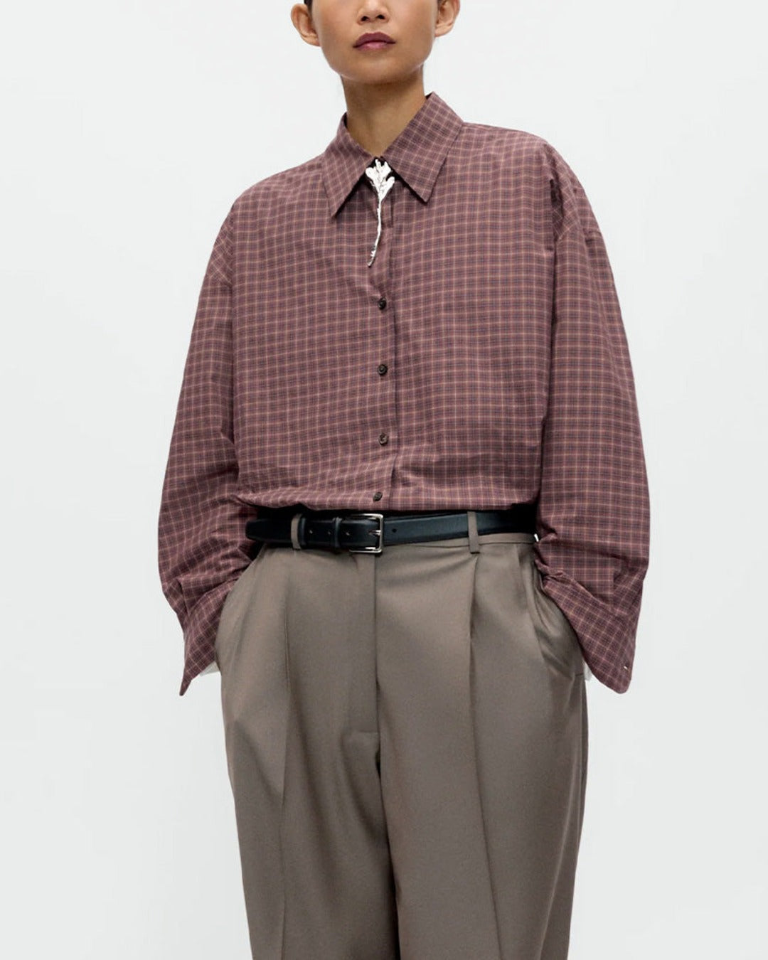 Cordera - Chemise Carreaux - Marron & Marine