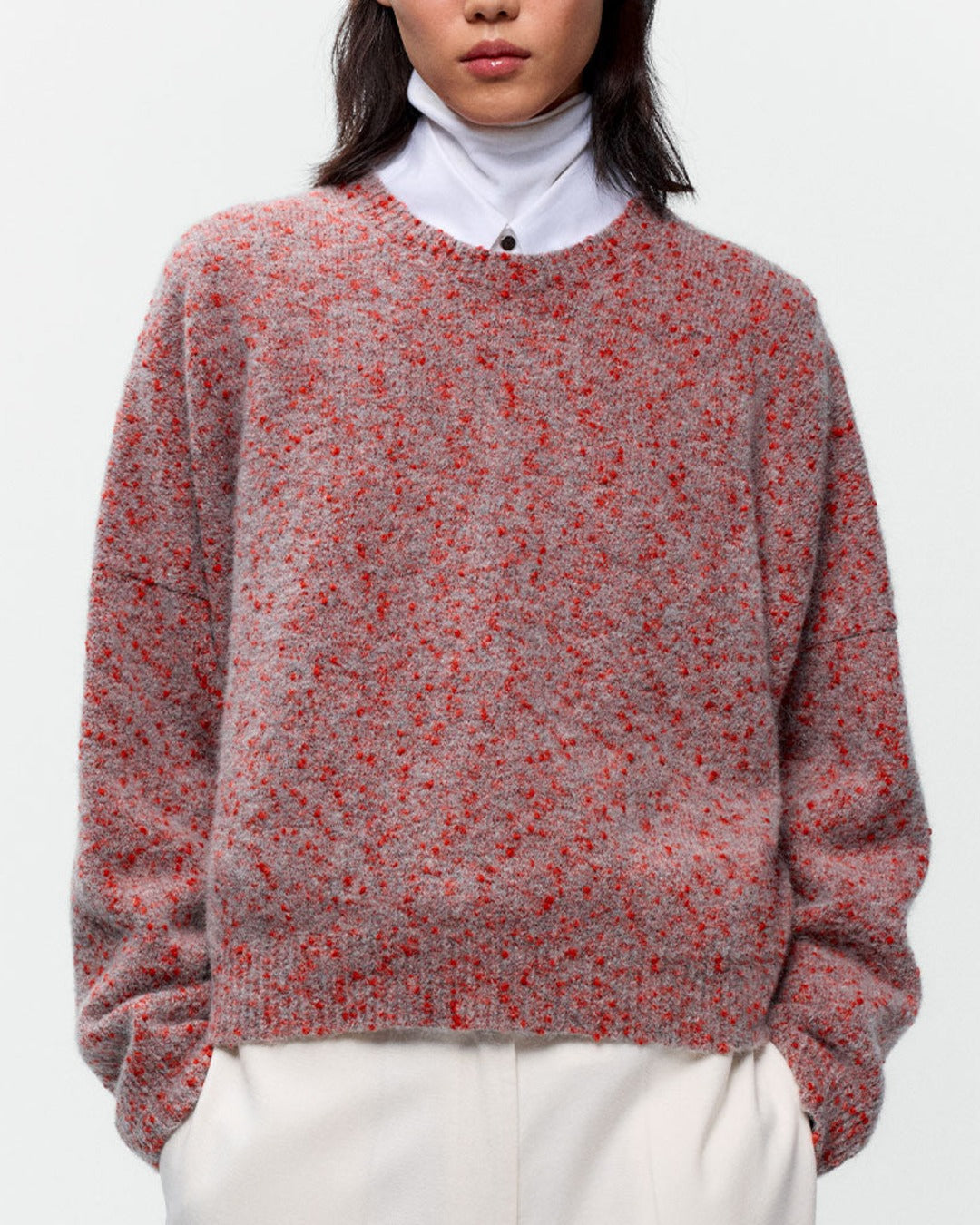 Cordera - Round Neck Sweater - Malva