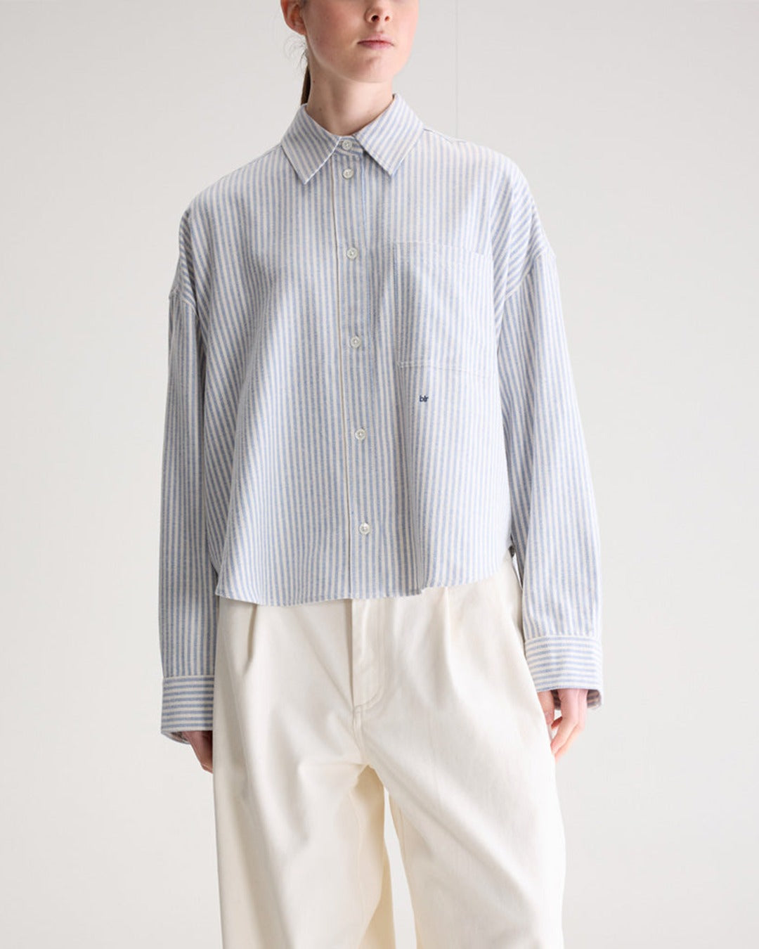 Bellerose - Chemise Jaxie S1159 - Rayures Bleu