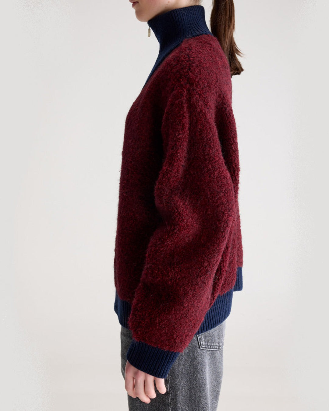 Bellerose - Dooh sweater - Burgundy