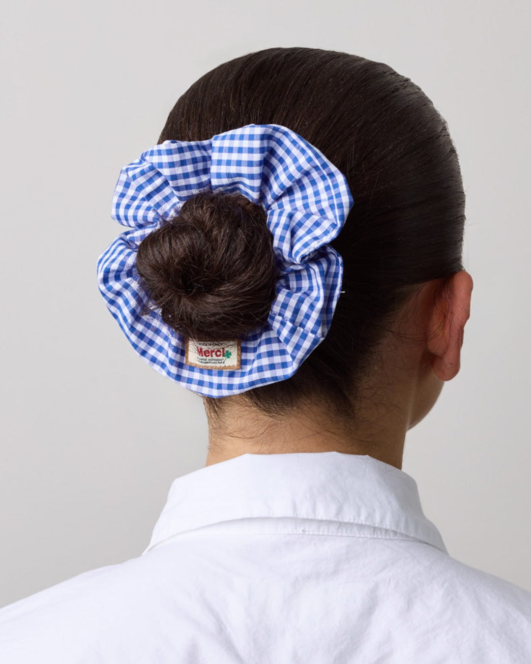 Merci - Chouchou - Vichy Bleu