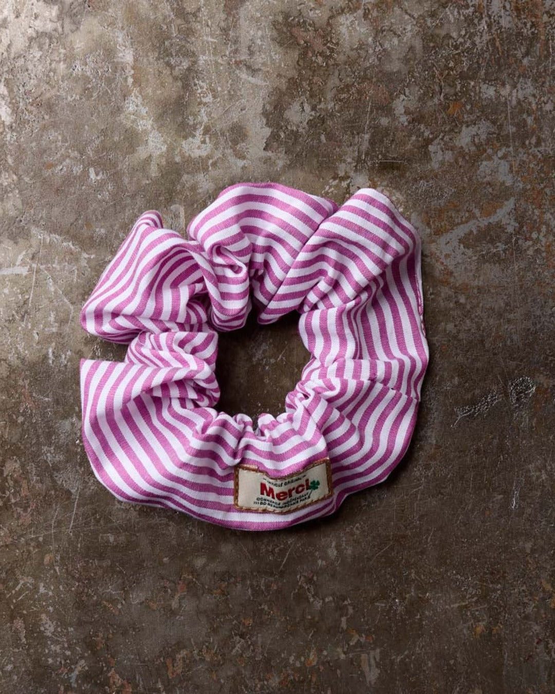 Merci - Scrunchie - Purple Stripes