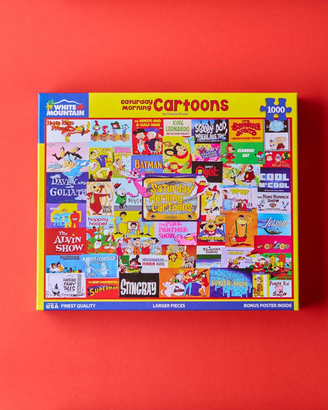 White Mountain Puzzles - Puzzle - Morning Cartoons