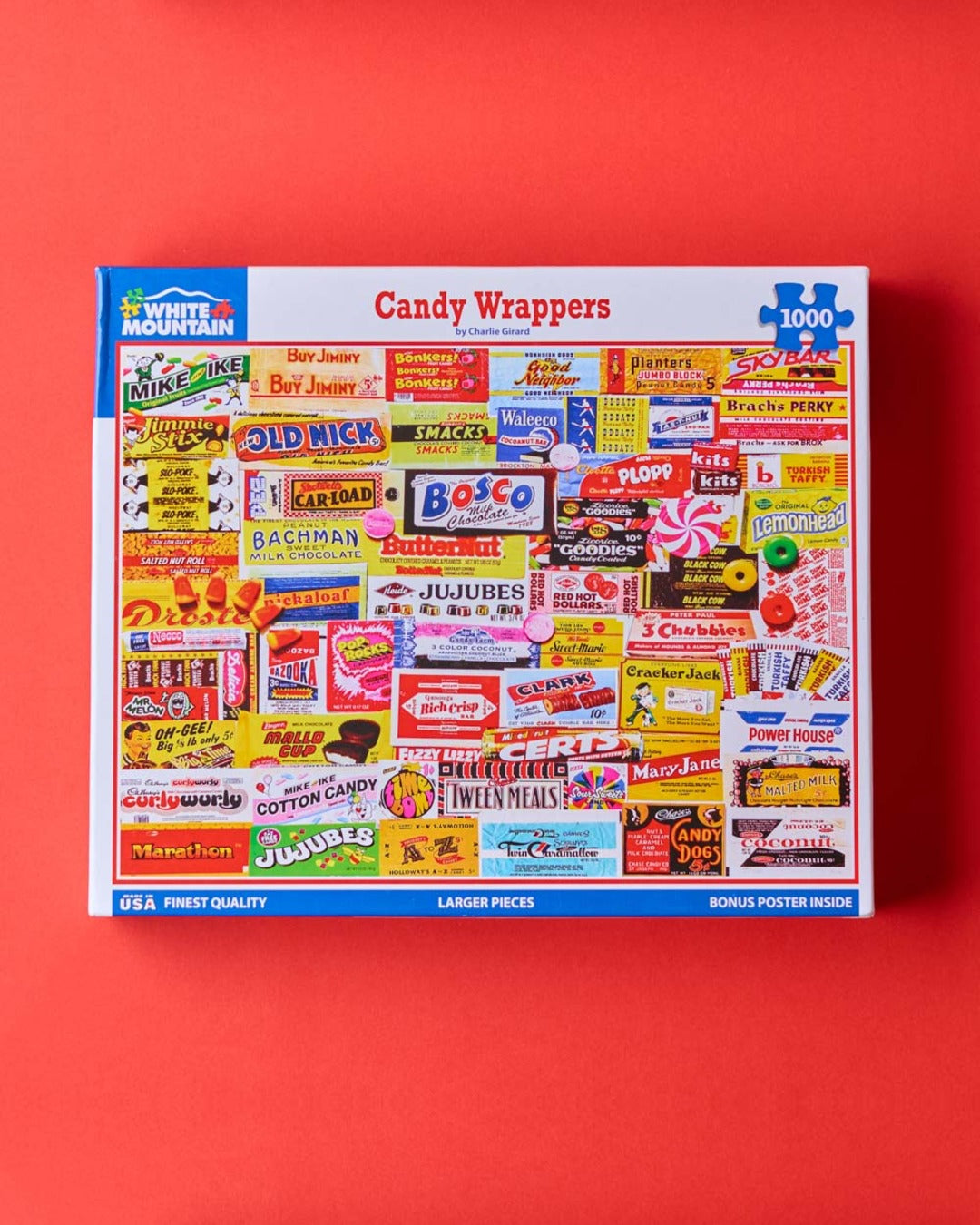 White Mountain Puzzles - Puzzle - Candy Wrappers