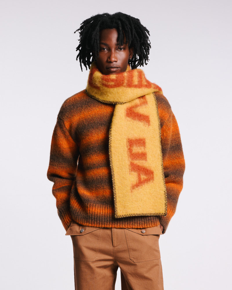Au Vieux Campeur - Paid Leave - Stroke Scarf - Rust