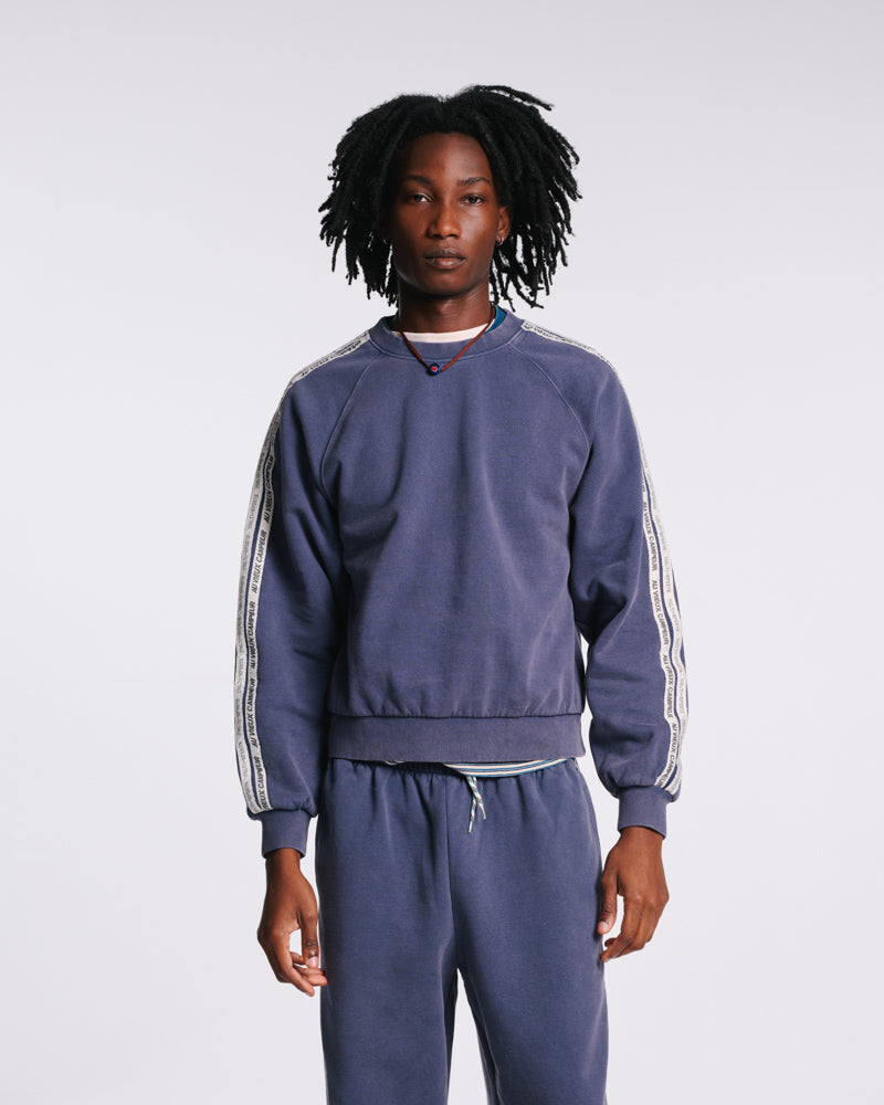 Au Vieux Campeur - Paid Holidays - Milo Sweatshirt - Faded Navy