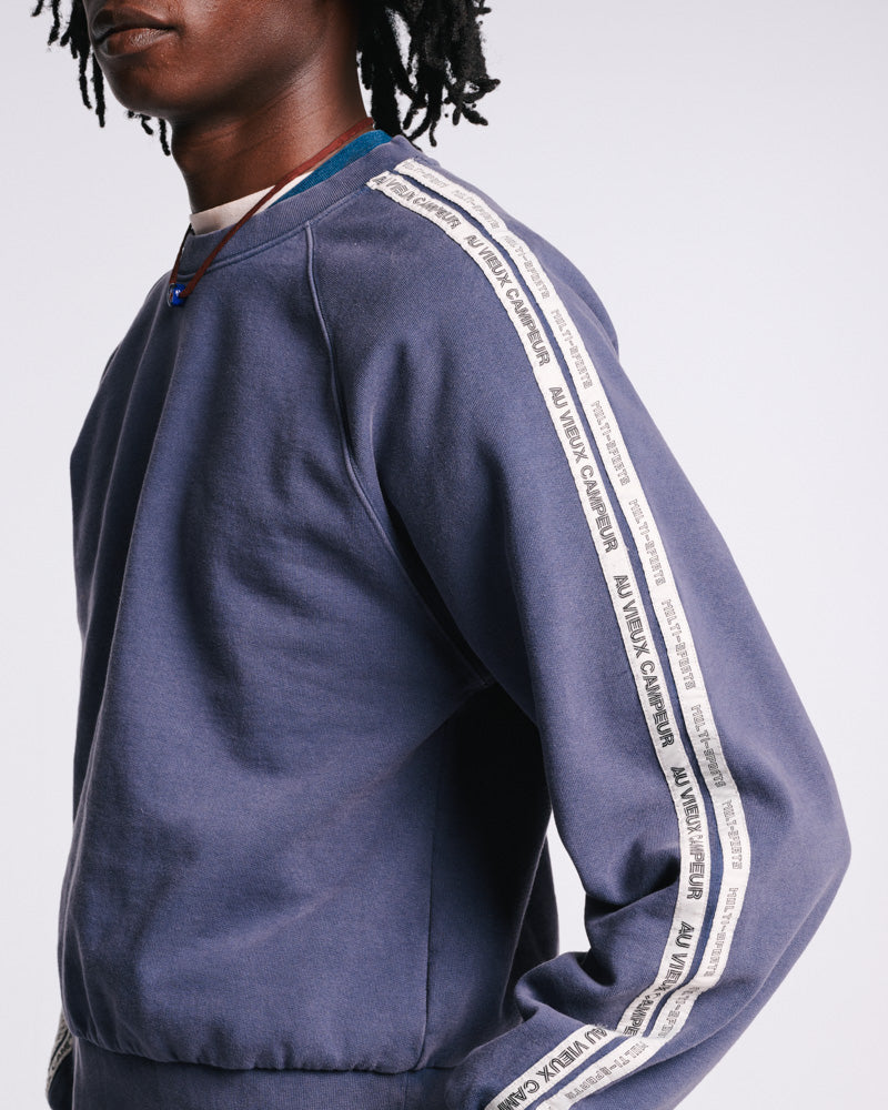 Au Vieux Campeur - Paid Holidays - Milo Sweatshirt - Faded Navy