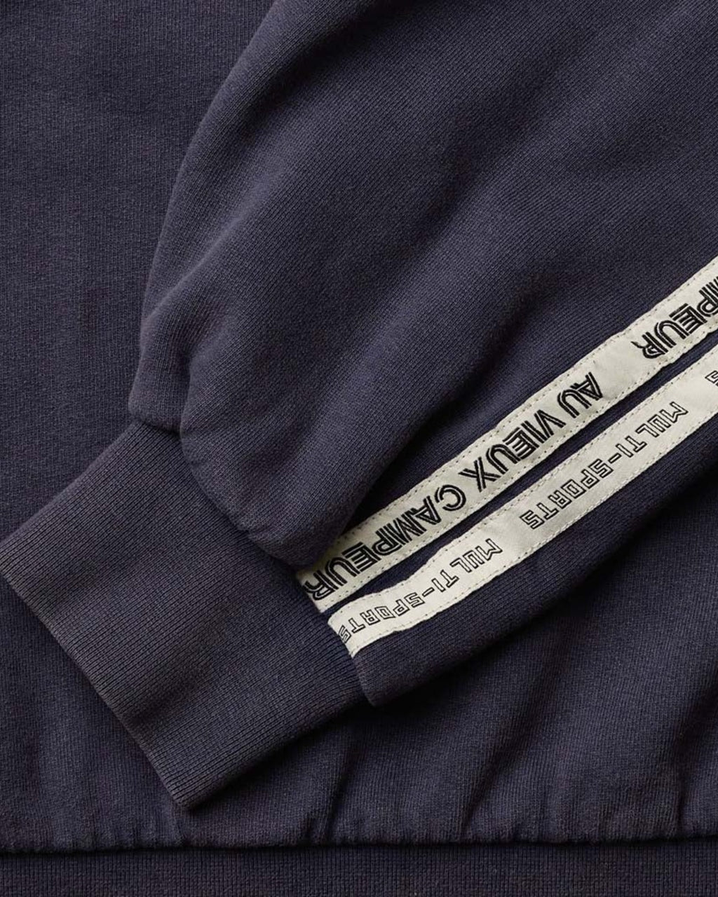 Au Vieux Campeur - Paid Holidays - Milo Sweatshirt - Faded Navy