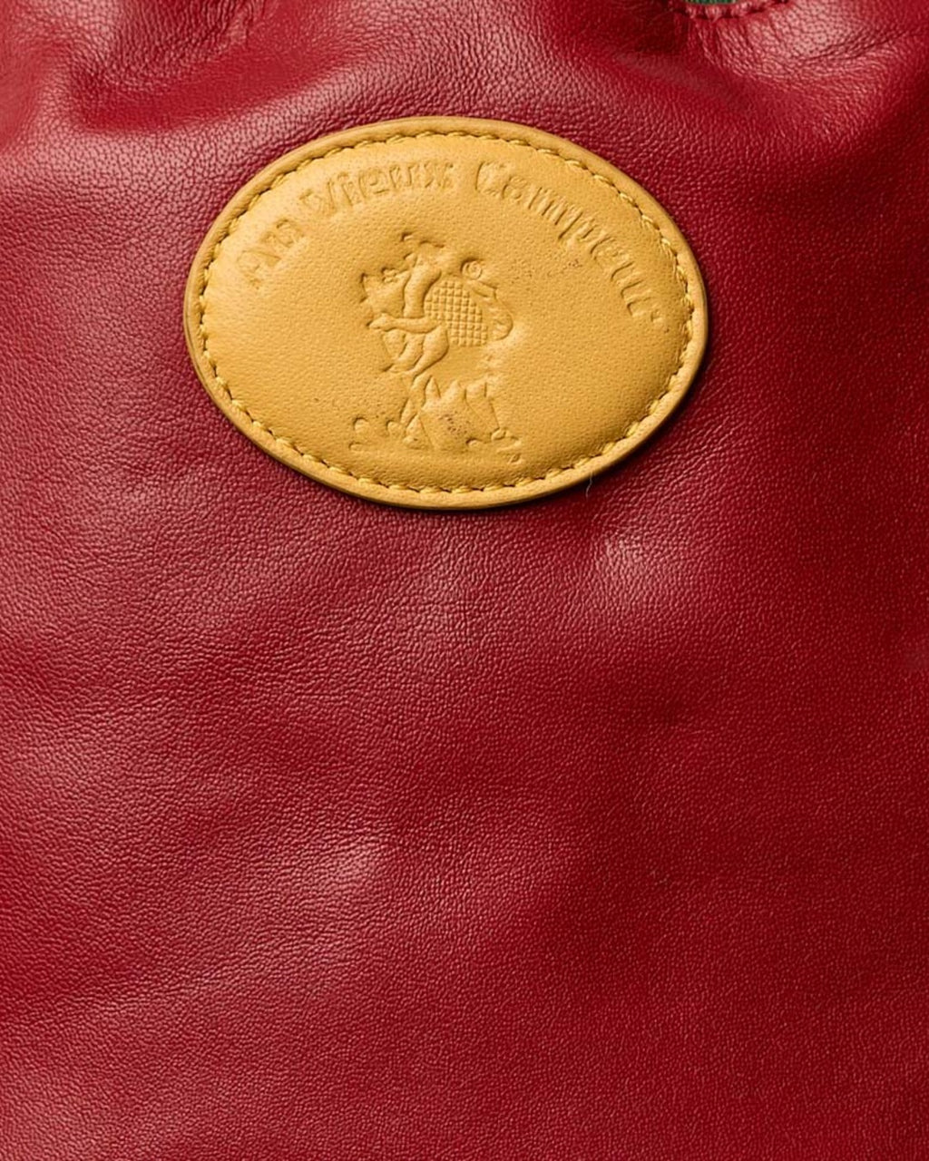Au Vieux Campeur - Paid Leave - Climber Bag - Bordeaux Green & Orange