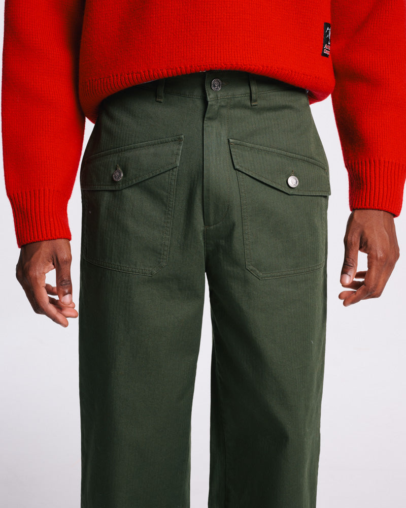 Au Vieux Campeur - Paid Leave - Montana Pants - Olive