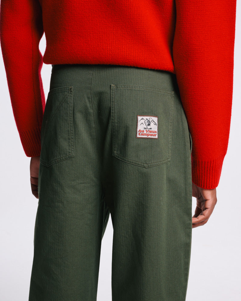 Au Vieux Campeur - Paid Leave - Montana Pants - Olive
