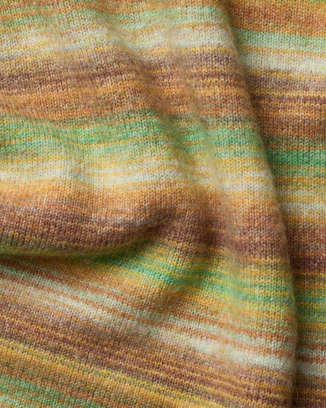 Au Vieux Campeur - Paid Leave - Hugo Sweater - Brown & Yellow
