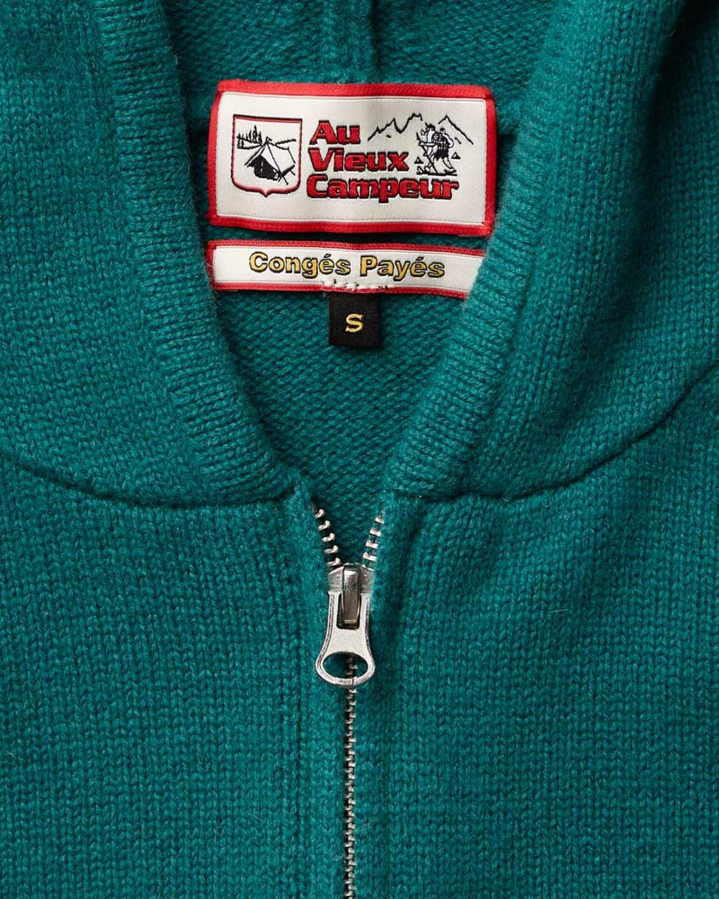 Au Vieux Campeur - Congés Payés - Pull Daisy - Vert Canard