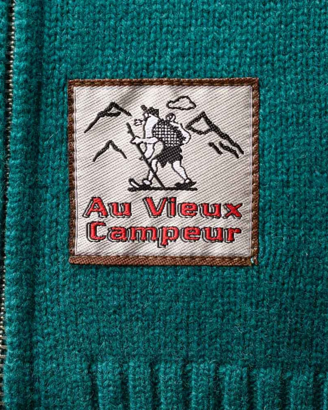 Au Vieux Campeur - Congés Payés - Pull Daisy - Vert Canard