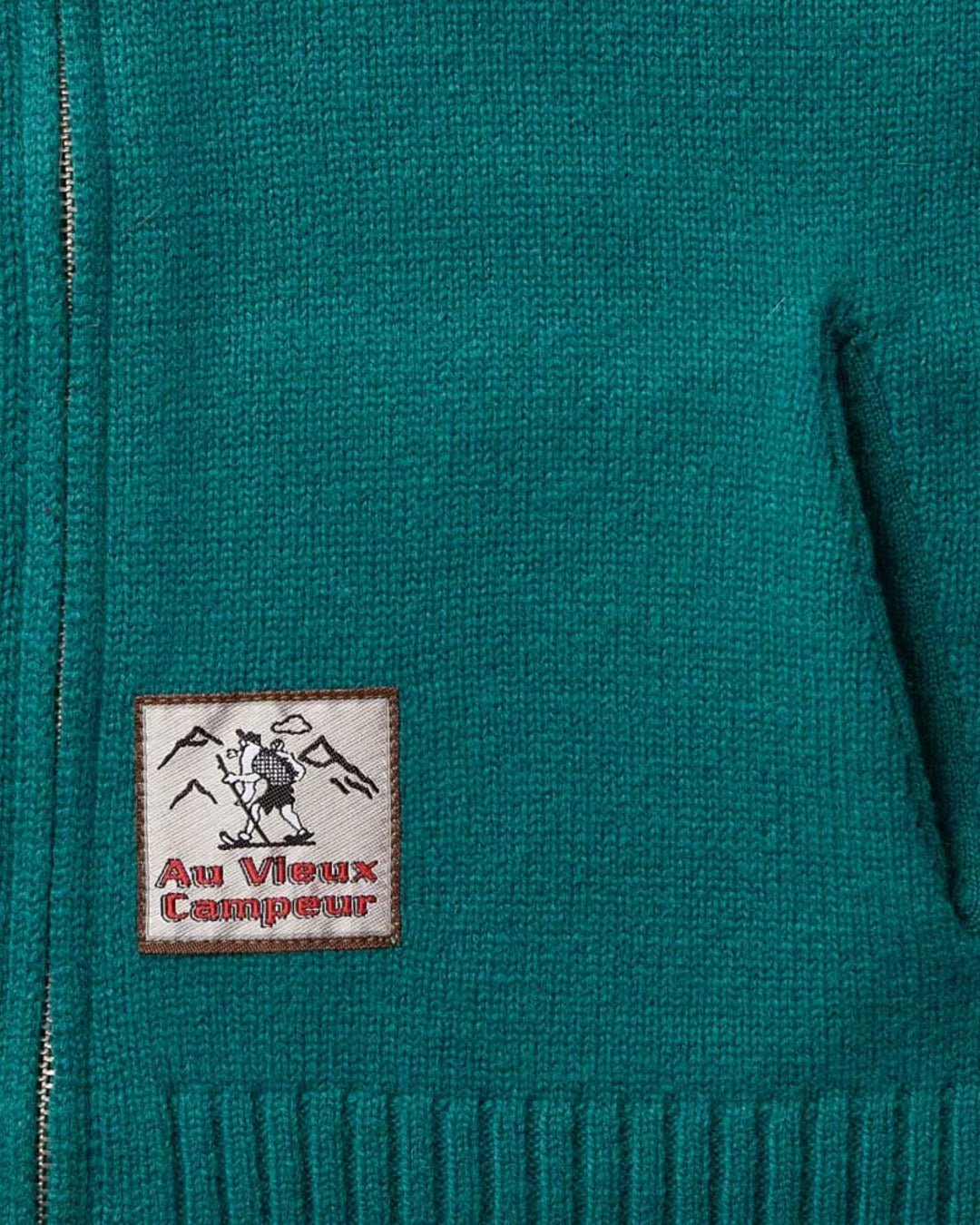 Au Vieux Campeur - Congés Payés - Pull Daisy - Vert Canard