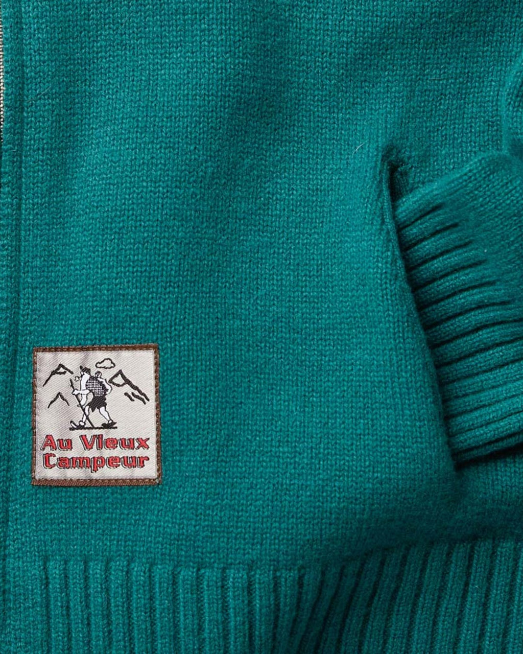 Au Vieux Campeur - Congés Payés - Pull Daisy - Vert Canard