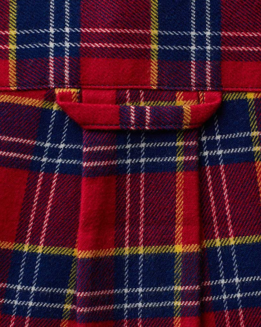 Au Vieux Campeur - Paid Vacation - Elmer Flannel Shirt - Red & Navy