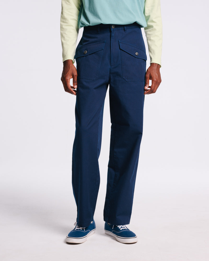 Au Vieux Campeur - Congés Payés - Pantalon Montana - Bleu