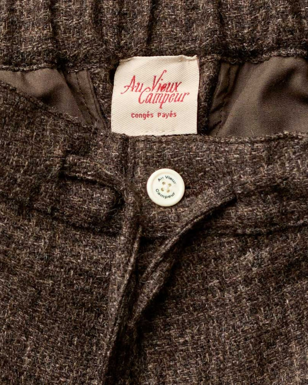 Au Vieux Campeur - Paid Leave - Brook Trousers - Brown