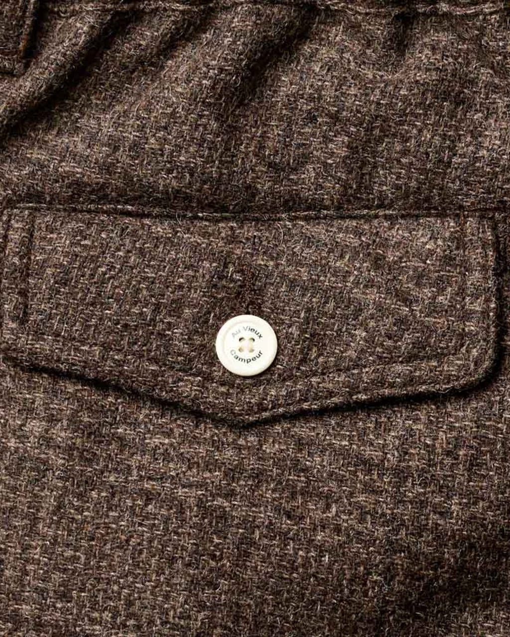 Au Vieux Campeur - Paid Leave - Brook Trousers - Brown