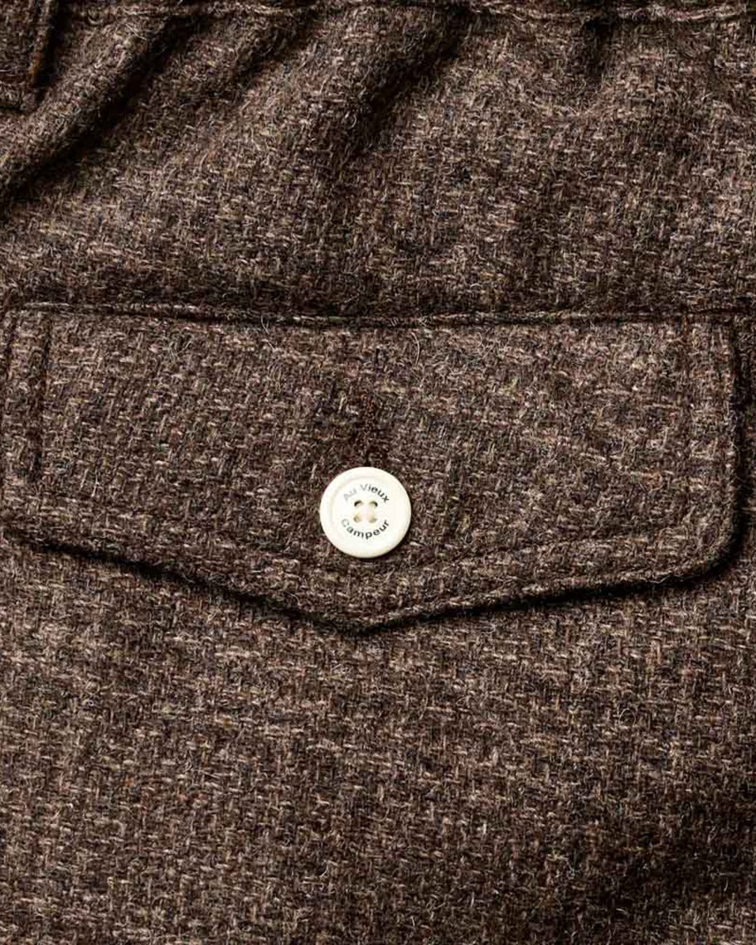 Au Vieux Campeur - Paid Leave - Brook Trousers - Brown