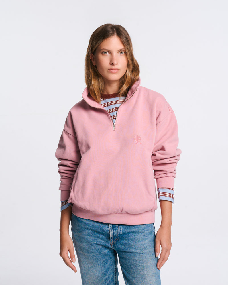 Au Vieux Campeur - Paid Leave - Winnie Sweatshirt - Pink