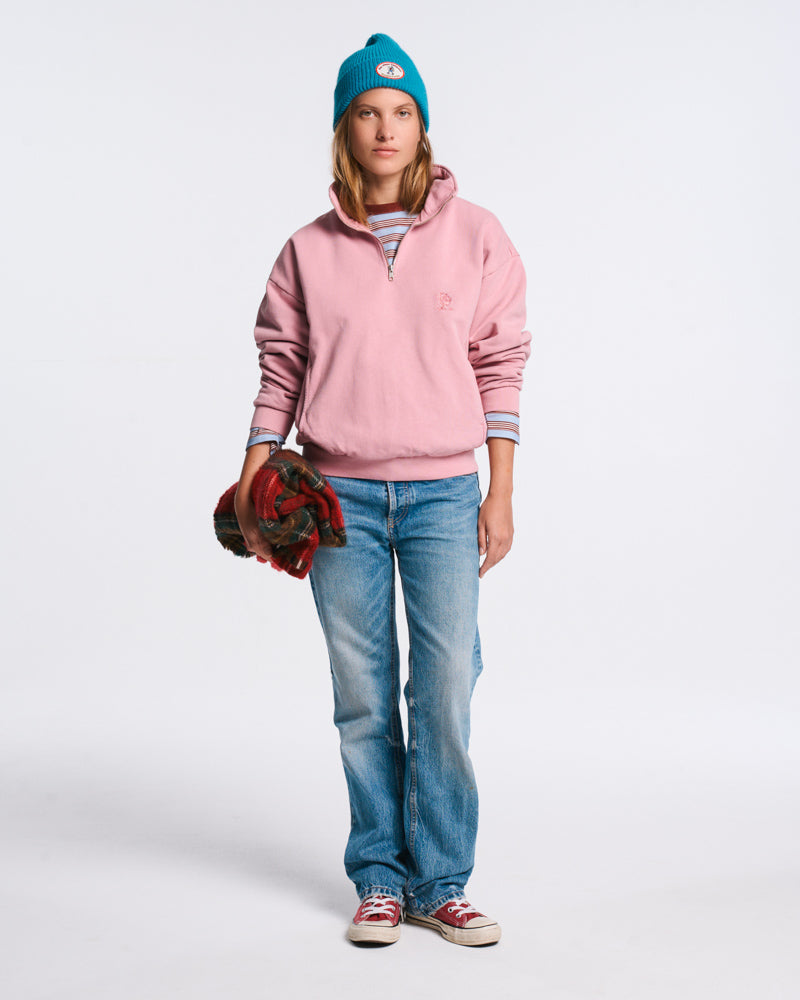 Au Vieux Campeur - Paid Leave - Winnie Sweatshirt - Pink