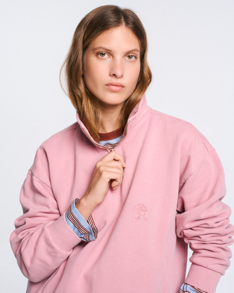 Au Vieux Campeur - Paid Leave - Winnie Sweatshirt - Pink
