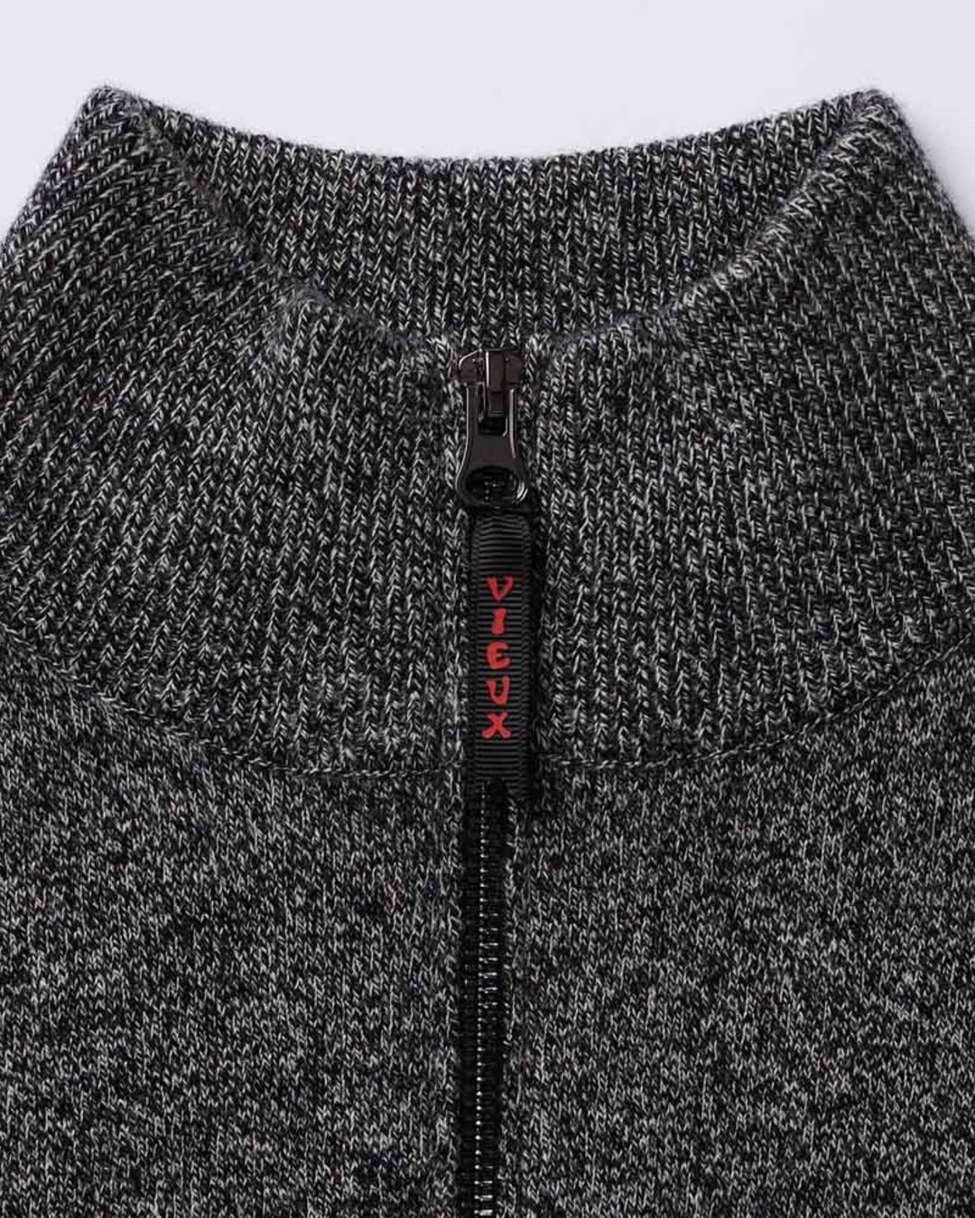 Au Vieux Campeur - Congés Payés - Pull Poppy - Noir Blanc Mouliné
