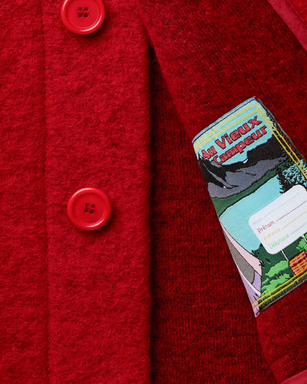 Au Vieux Campeur - Paid Holidays - Jonas Jacket - Red