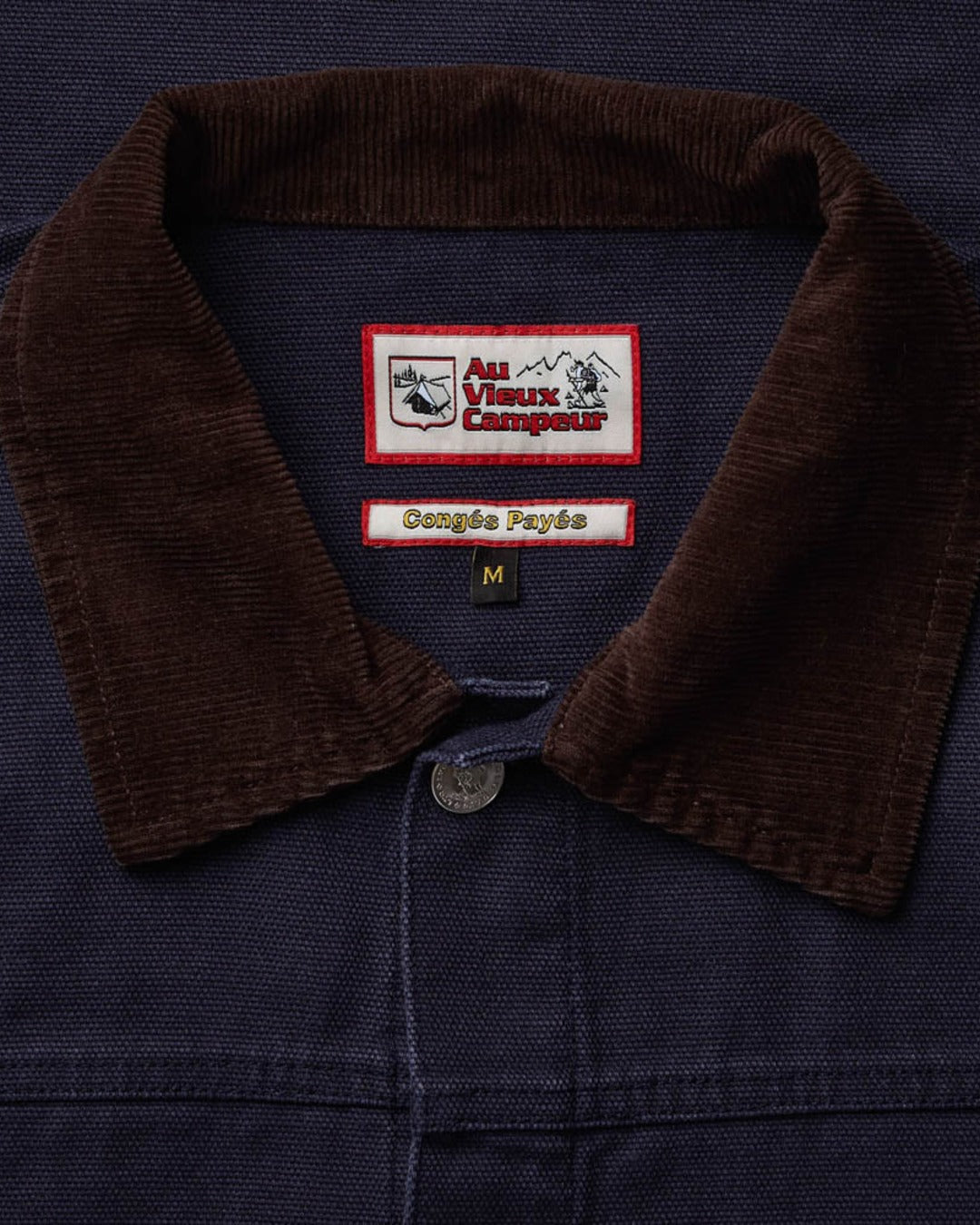 Au Vieux Campeur - Paid Leave - Henri Jacket - Navy & Chocolate