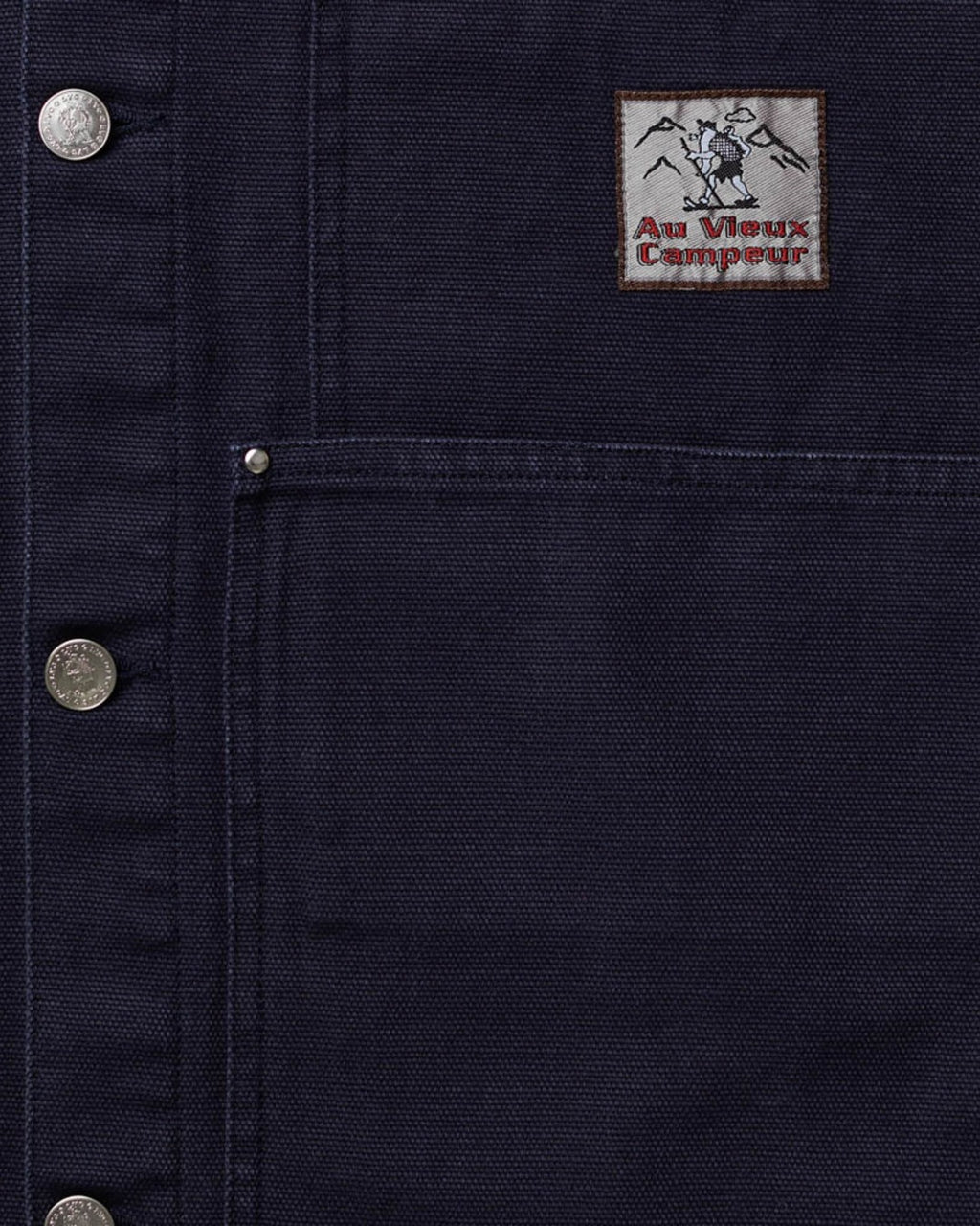 Au Vieux Campeur - Paid Leave - Henri Jacket - Navy & Chocolate