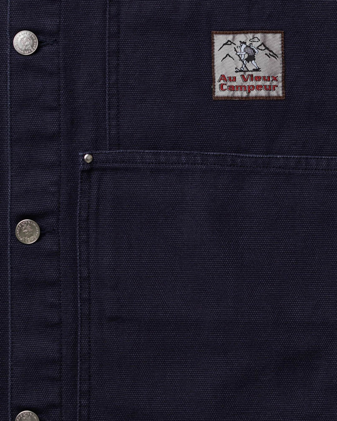 Au Vieux Campeur - Paid Leave - Henri Jacket - Navy & Chocolate