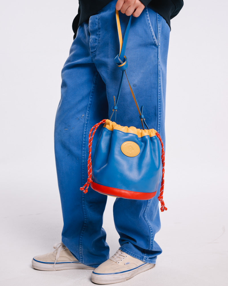 Au Vieux Campeur - Paid Leave - Climber Bag - Bleu Yellow & Red