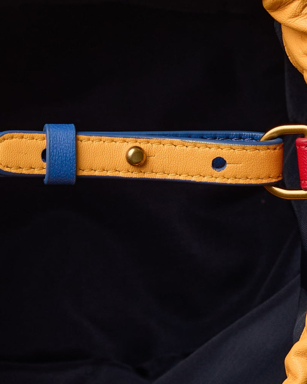 Au Vieux Campeur - Paid Leave - Climber Bag - Bleu Yellow & Red