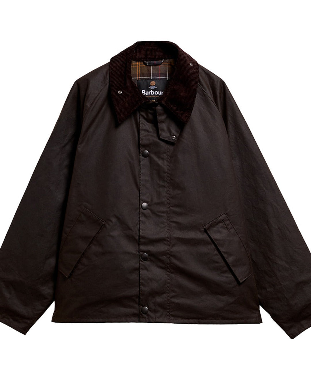 Barbour - Veste Os Transport Wax - Marron Foncé
