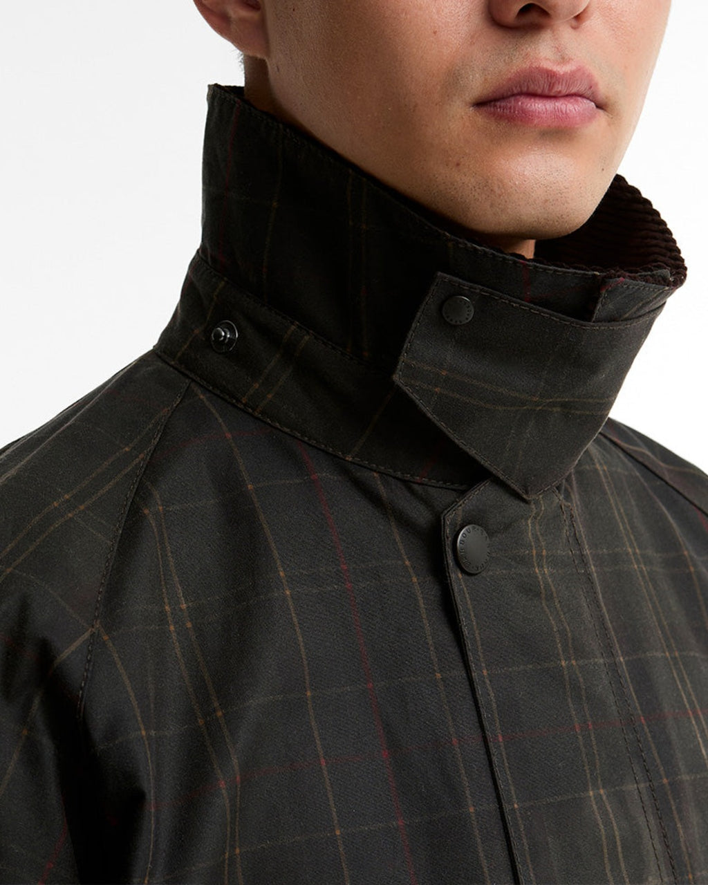 Barbour - Wax Tartan Transport Jacket - Black