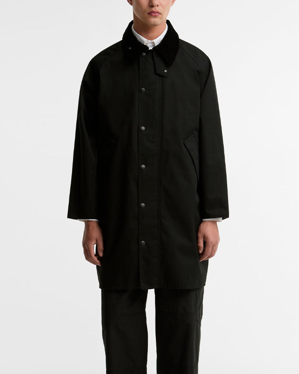 Barbour - Long Transport Coat - Black