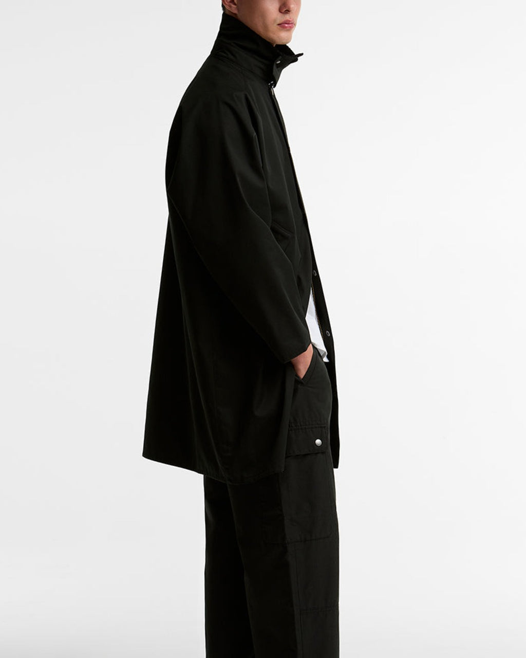 Barbour - Long Transport Coat - Black